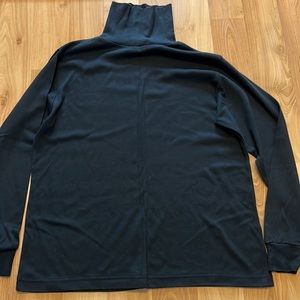 Mens black turtleneck long sleeve